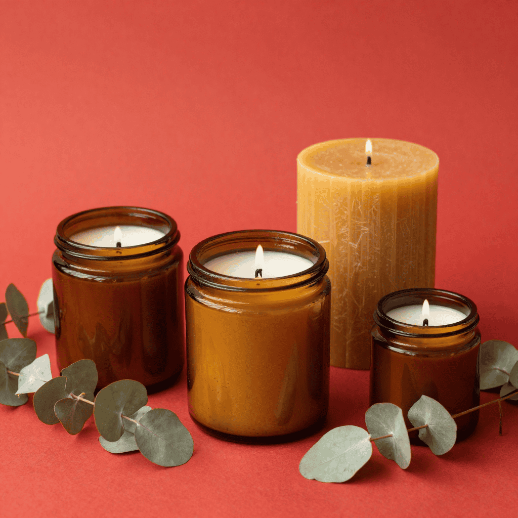 Premium candle craftsmanship