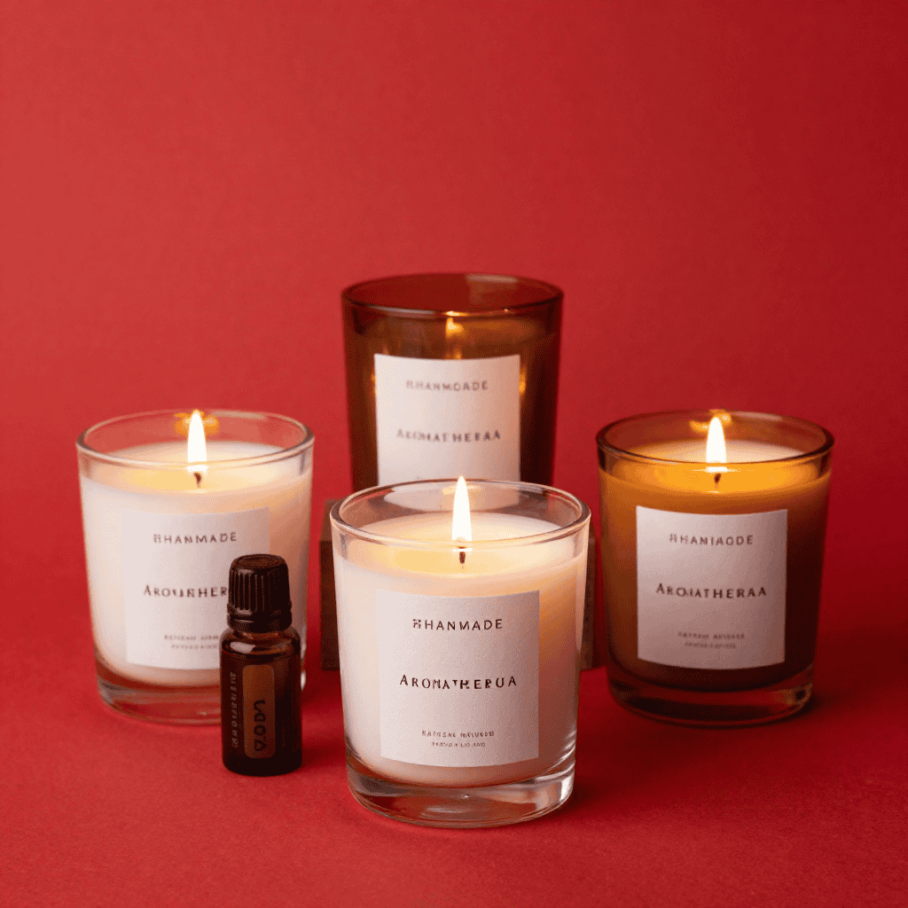 Beautifully packaged gift candle