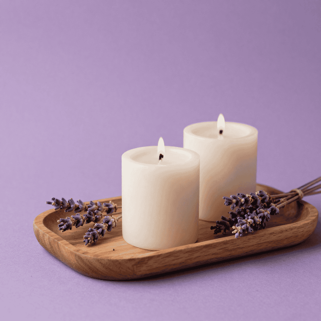 Premium candle collection showcasing fragrance science